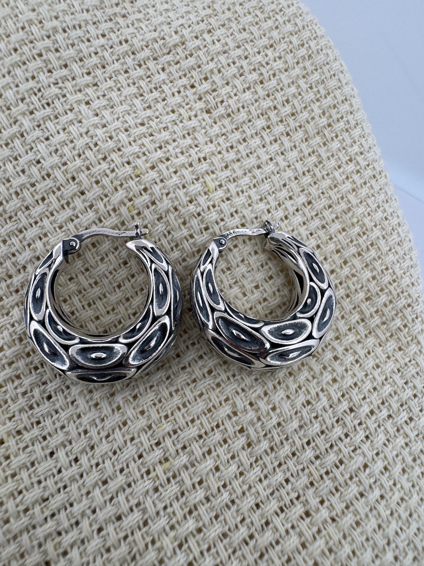 - "Chunky Jewelry"
- "Fish-Themed Earrings"
- "Hoop Earrings for Women"
- "Fashion Earrings"
- "Handmade Hoop Earrings"