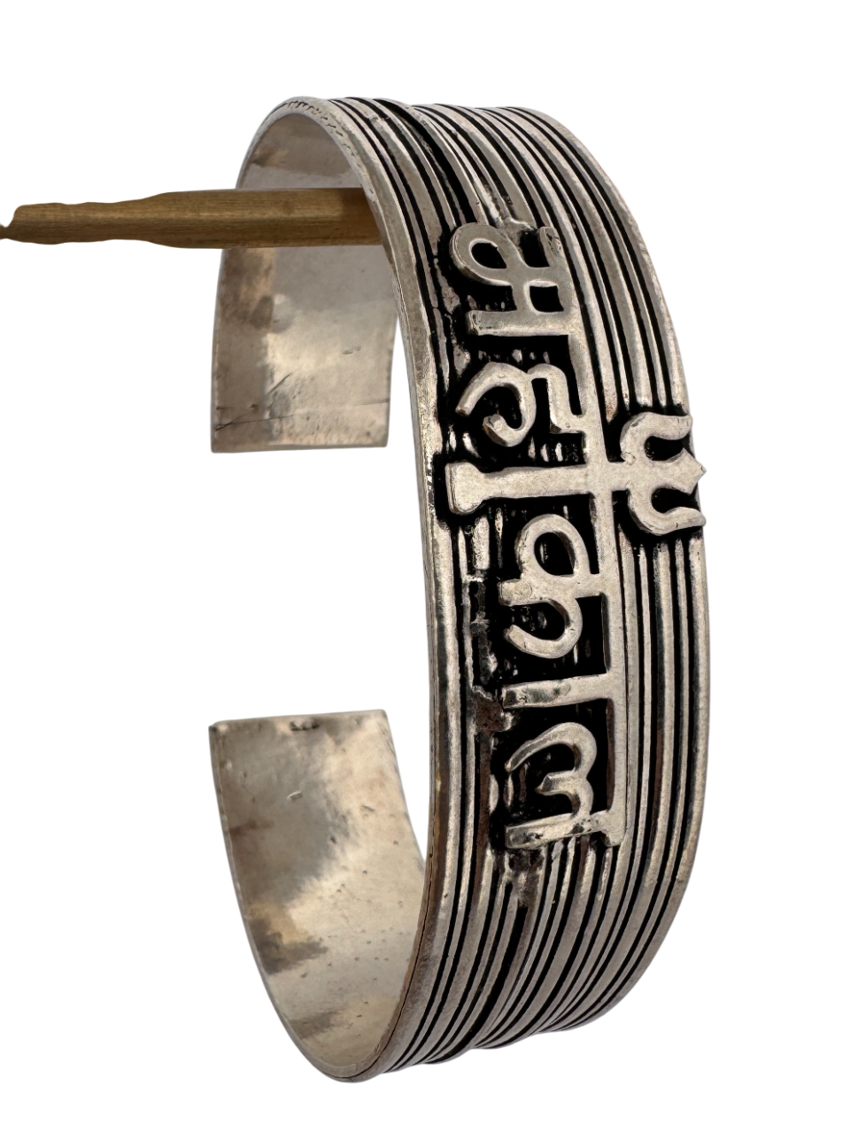 925 Sterling Silver Men's Kada Mahadev
