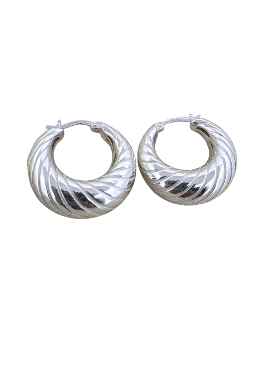 - "Chunky Jewelry"
- "Spiral Design Earrings"
- "Hoop Earrings for Women"
- "Fashion Earrings"
- "Handmade Hoop Earrings"
