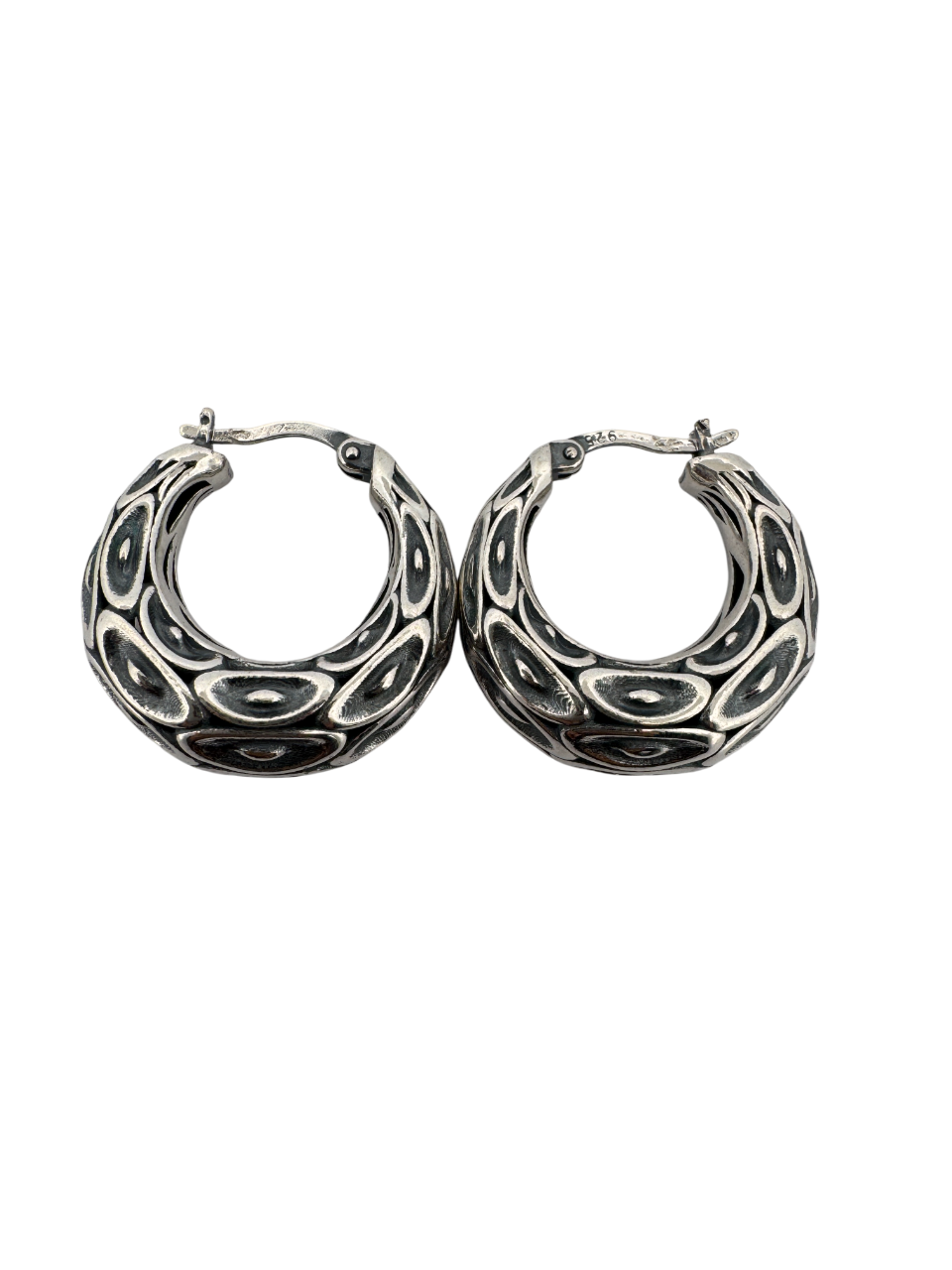 - "Chunky Jewelry"
- "Fish-Themed Earrings"
- "Hoop Earrings for Women"
- "Fashion Earrings"
- "Handmade Hoop Earrings"