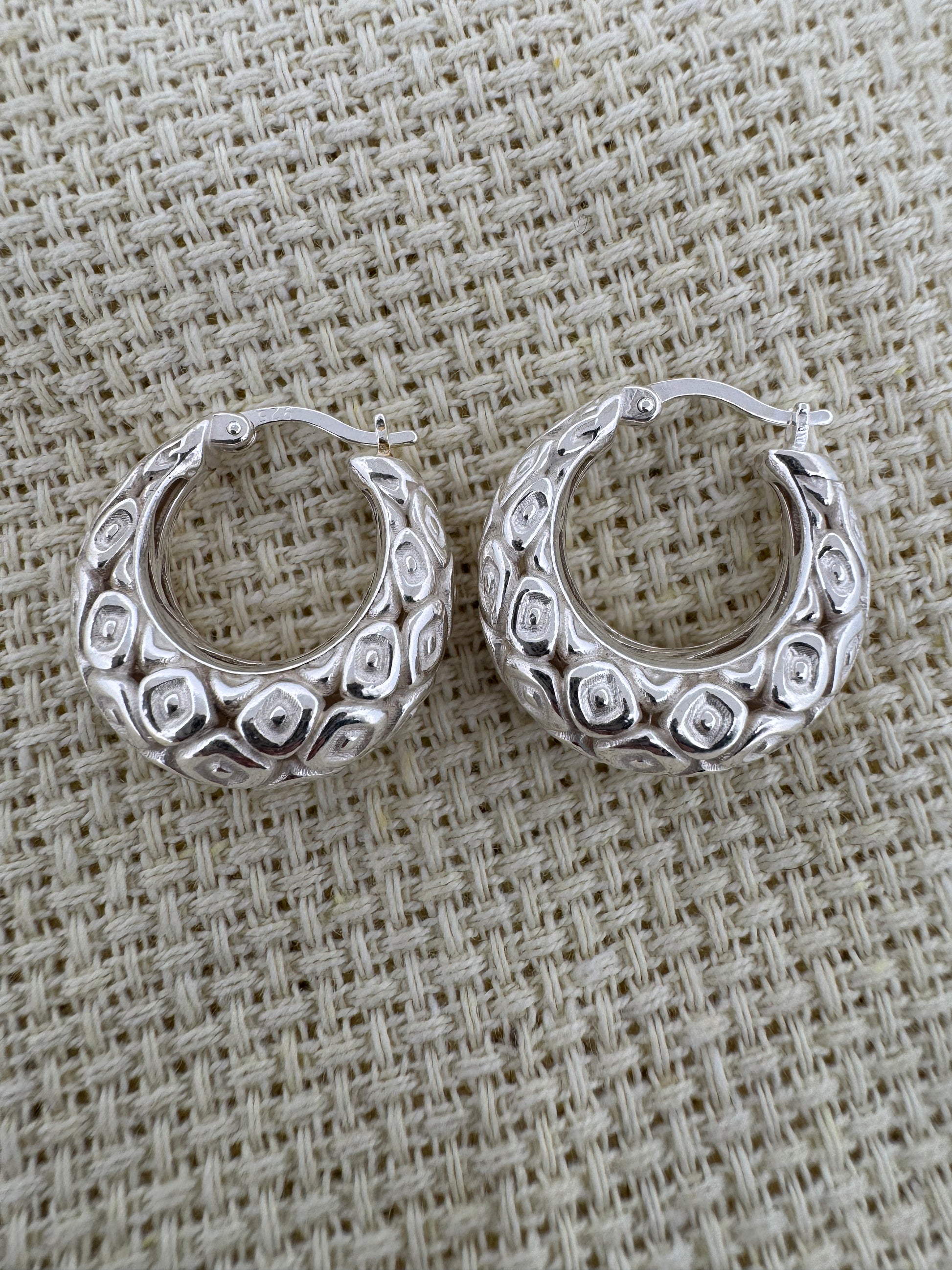 - "Bandhani Design Earrings"
- "Textured Jewelry"
- "Ethnic Hoop Earrings"
- "Boho Chic Earrings"
- "Handmade Hoop Earrings"