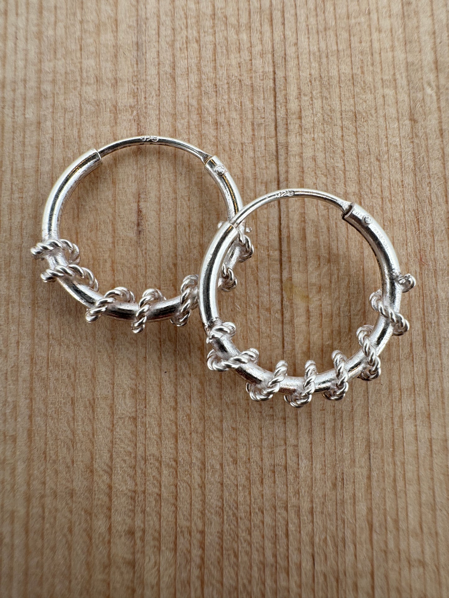 925 Sterling Silver Spiral Wire Bali