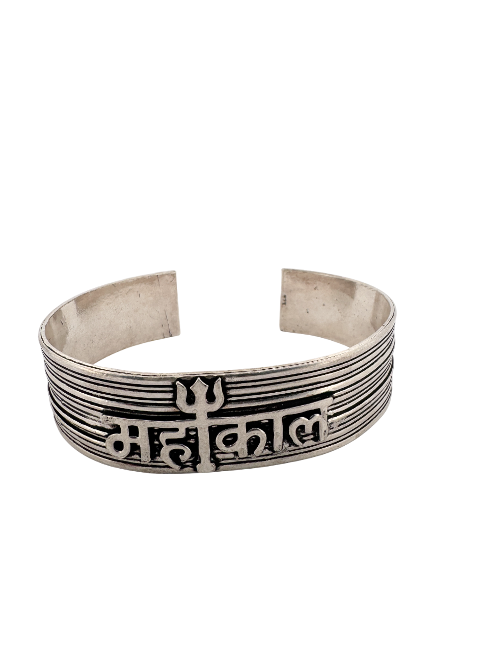 925 Sterling Silver Men's Kada Mahadev