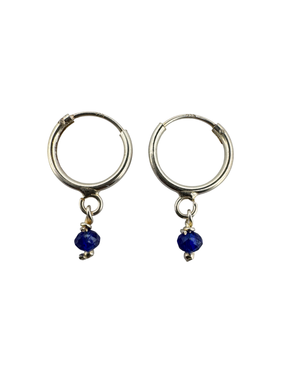 - "Handmade Hoop Earrings"
- "Austrian Crystal Jewelry"
- "Royal Blue Crystal Earrings"
- "Sterling Silver Jewelry"
- "Women's Hoop Earrings"