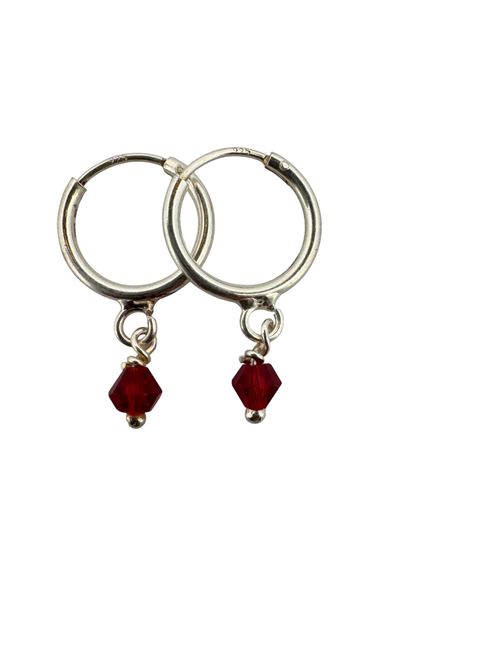 - "Handmade Hoop Earrings"
- "Ruby Crystal Jewelry"
- "Austrian Crystal Earrings"
- "Sterling Silver Jewelry"
- "Women's Hoop Earrings"